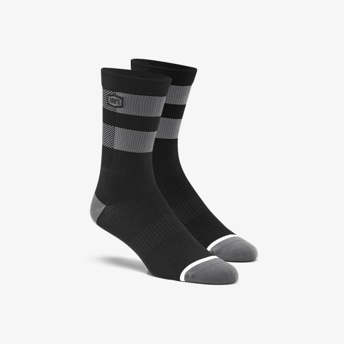 Socks FLOW Performance Socks Black/Grey LG/XL