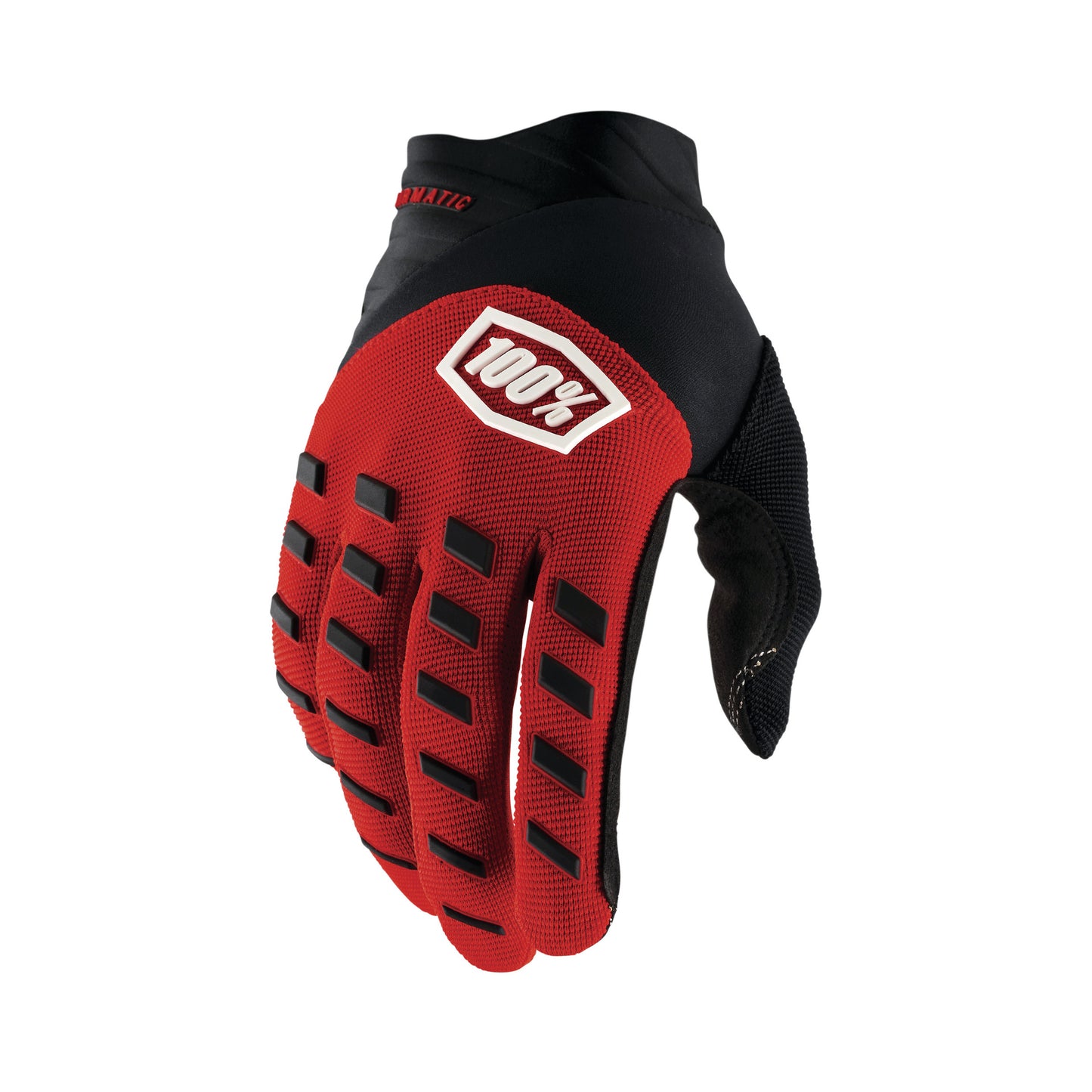 100% AIRMATIC GLOVES RED/BLACK