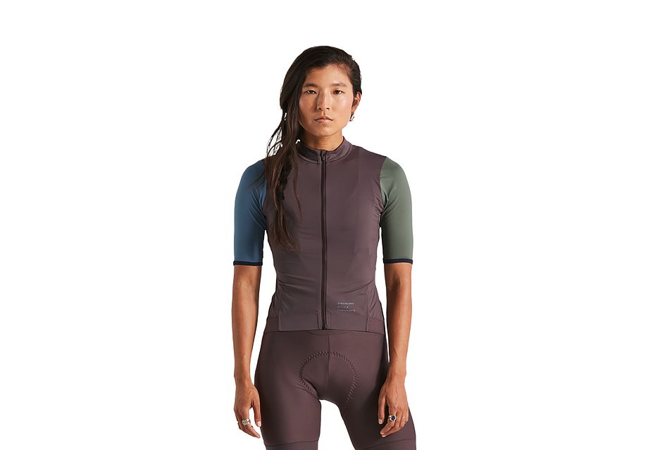 Women's Prime Short Sleeve Jersey in Cast Umber