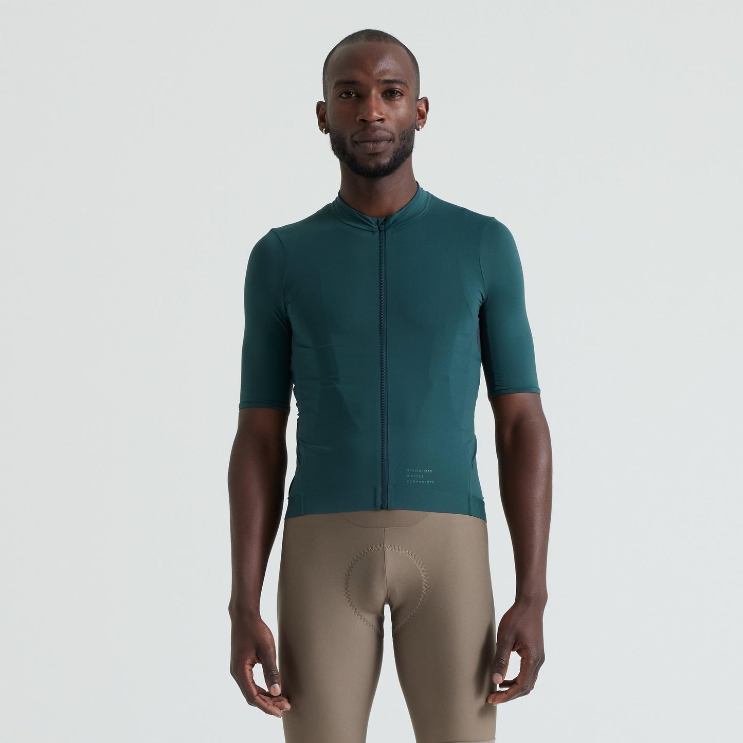 Men's Prime Short Sleeve Jersey in Forest Green