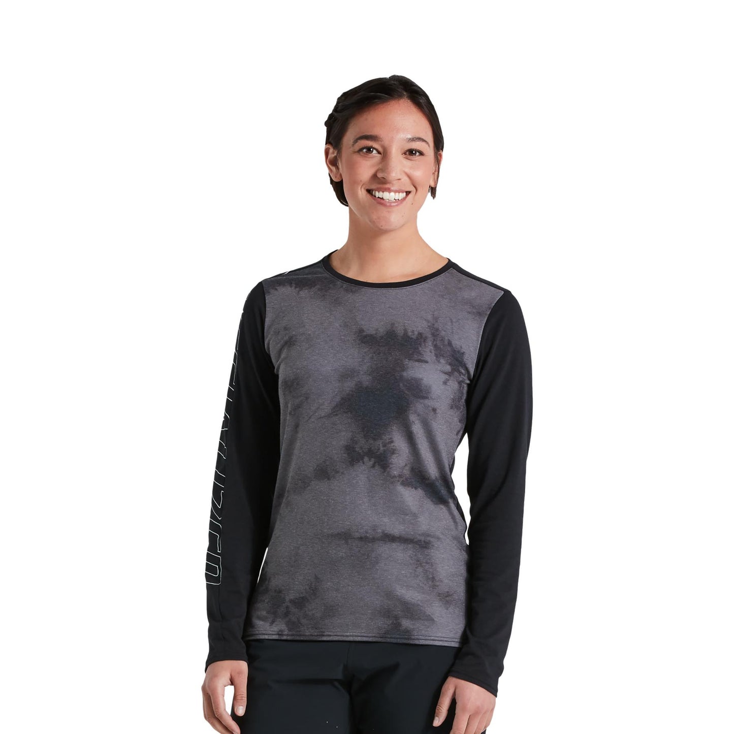 Women's Altered-Edition Trail Long Sleeve Jersey in Smoke