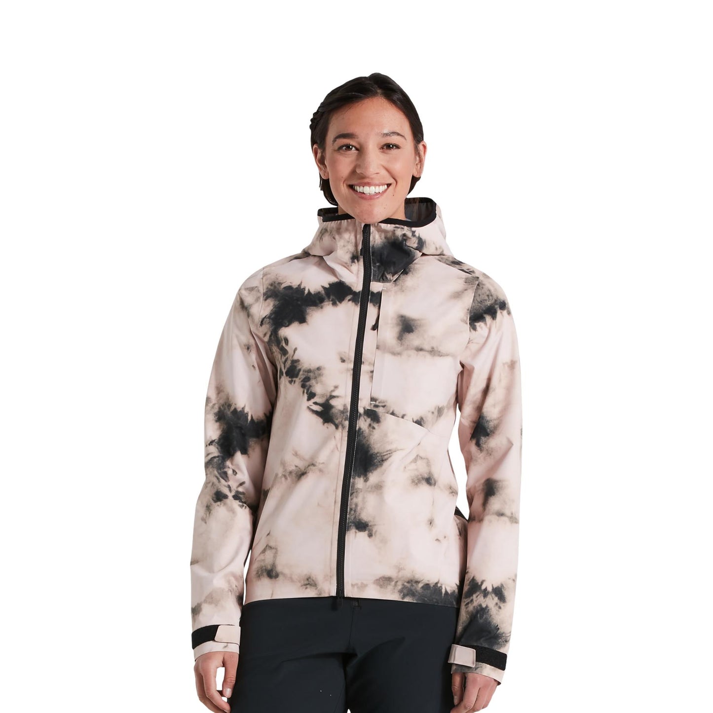 Women's Altered-Edition Trail Rain Jacket in Blush
