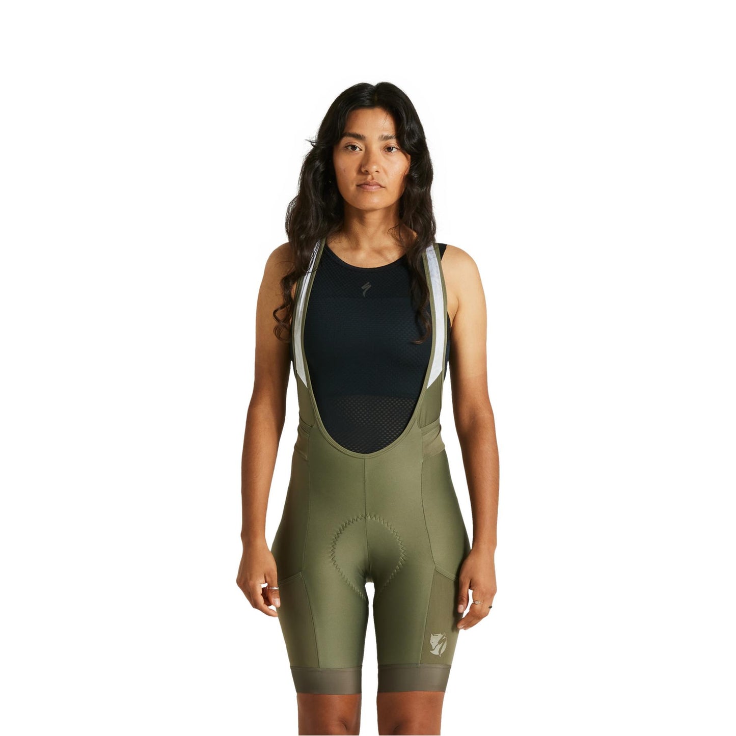 Women's Specialized/Fjllrven Adventure Bib Shorts w/ Swatª in Green