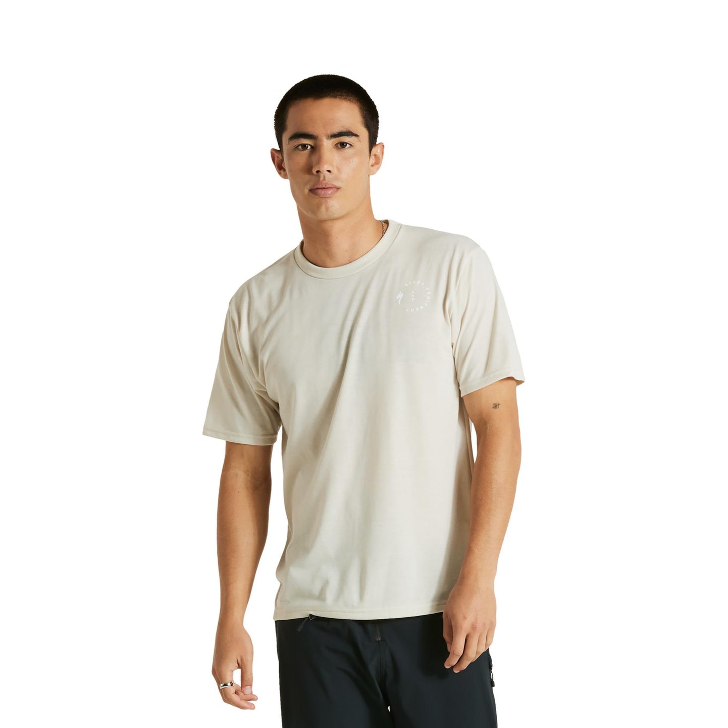 Stoke Short Sleeve T-Shirt in White Mountains