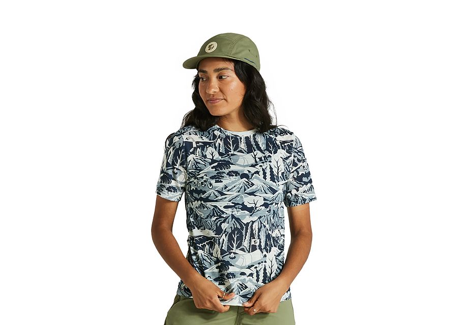 Women's Specialized/Fjﾌ_llrﾌ_ven Wool CaliSwe Short Sleeve Tee