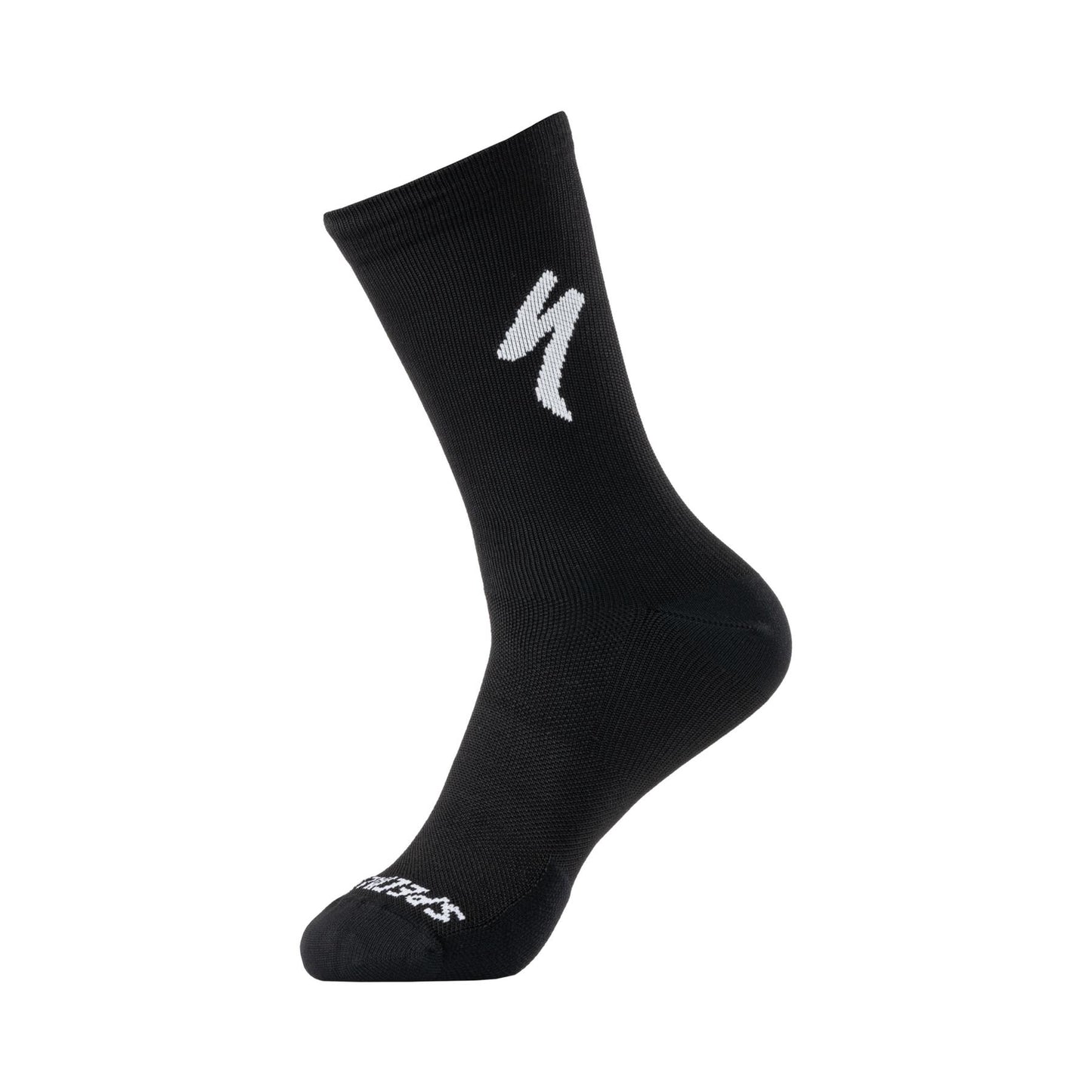 Soft Air Road Tall Sock in Black/White