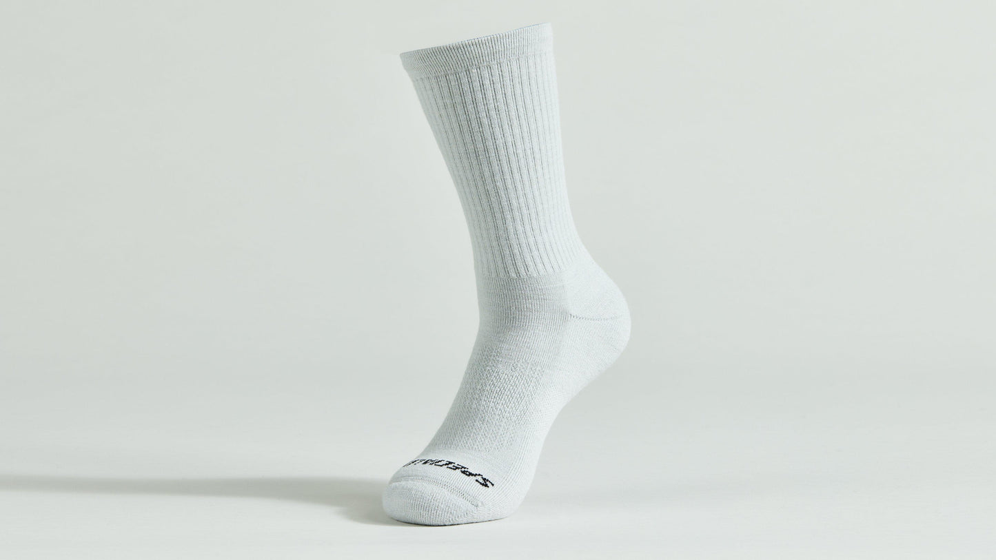 Merino Midweight Tall Logo Socks