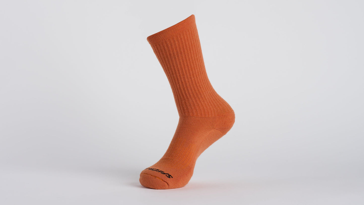 Merino Midweight Tall Logo Socks