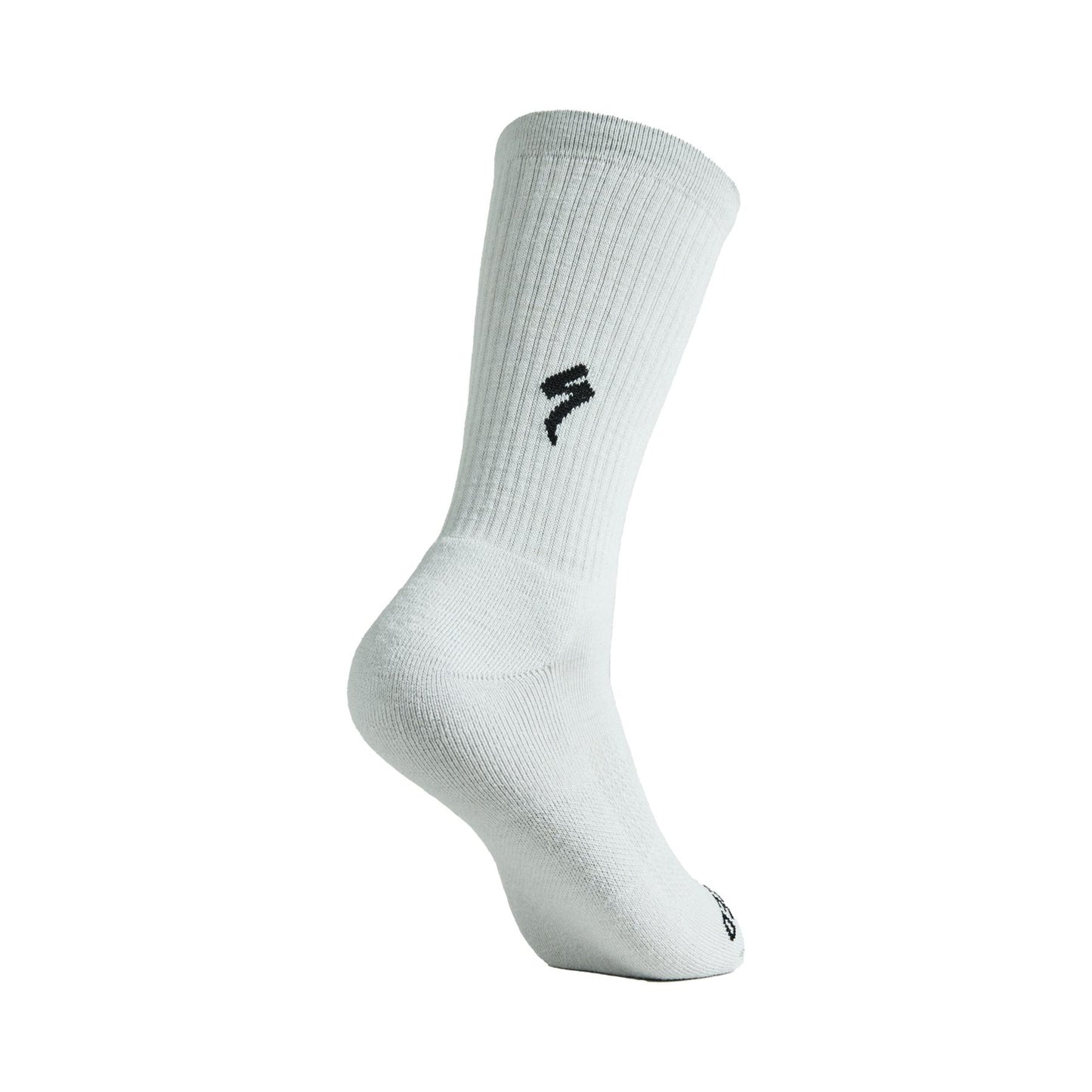 Merino Midweight Tall Socks in Dove Grey