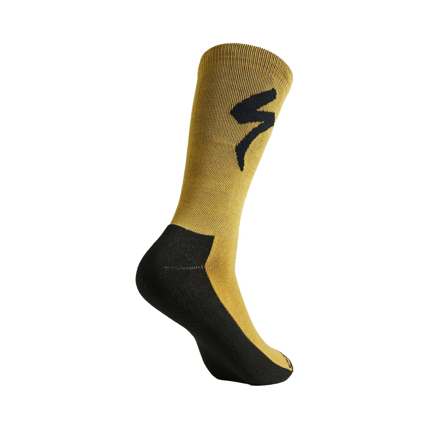 PrimaLoft Lightweight Tall Logo Socks in Harvest Gold