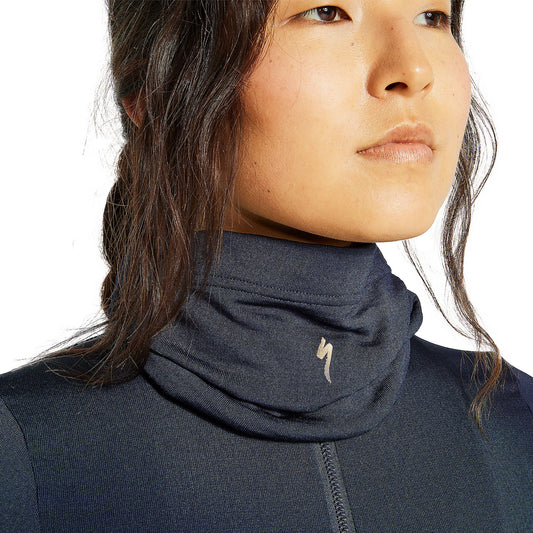 Prime Power Grid Neck Gaiter in Dark Navy