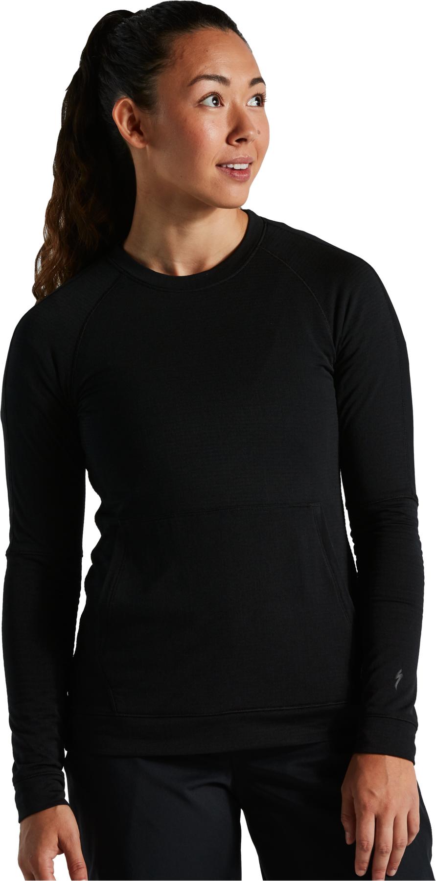 Women's Trail Thermal Jersey in Black