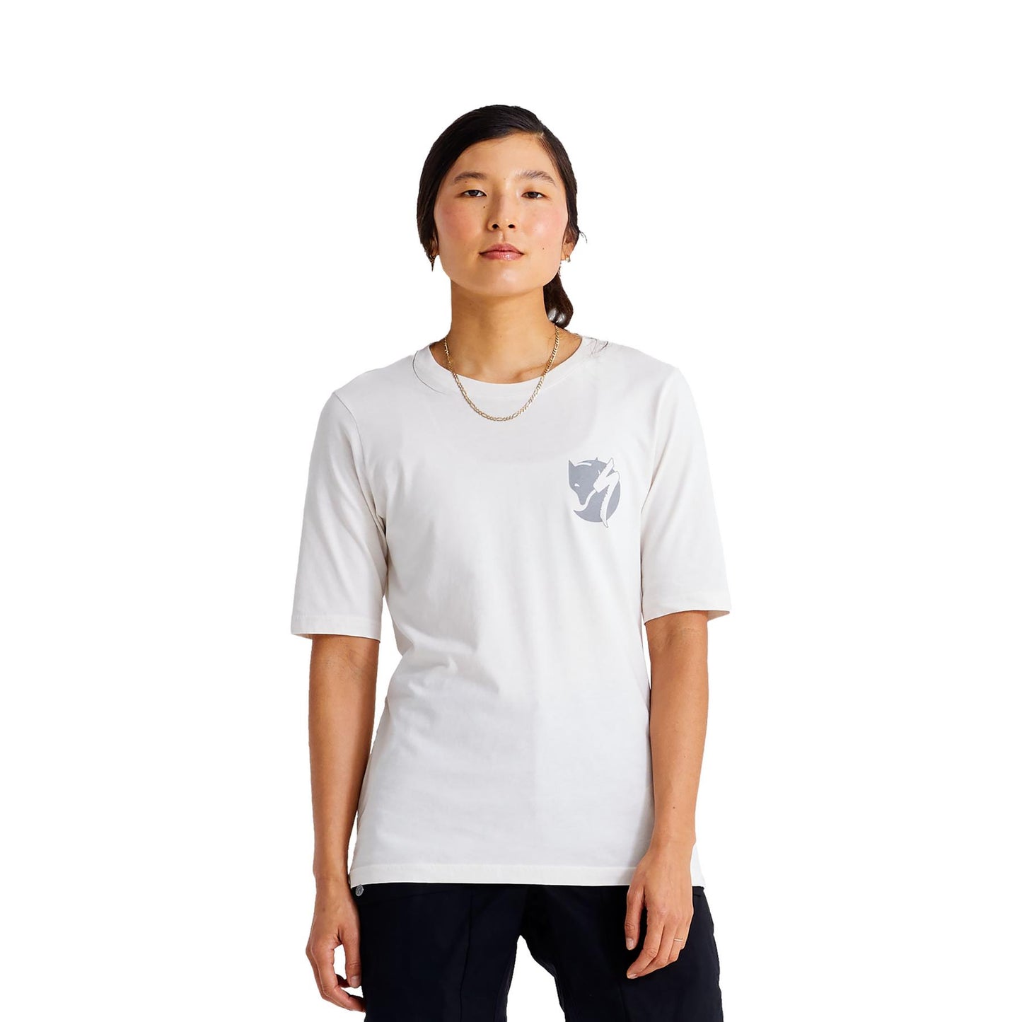 Women's Specialized/Fj_x008a_llr_x008a_ven Cotton Pocket Short Sleeve Tee in Eggshell