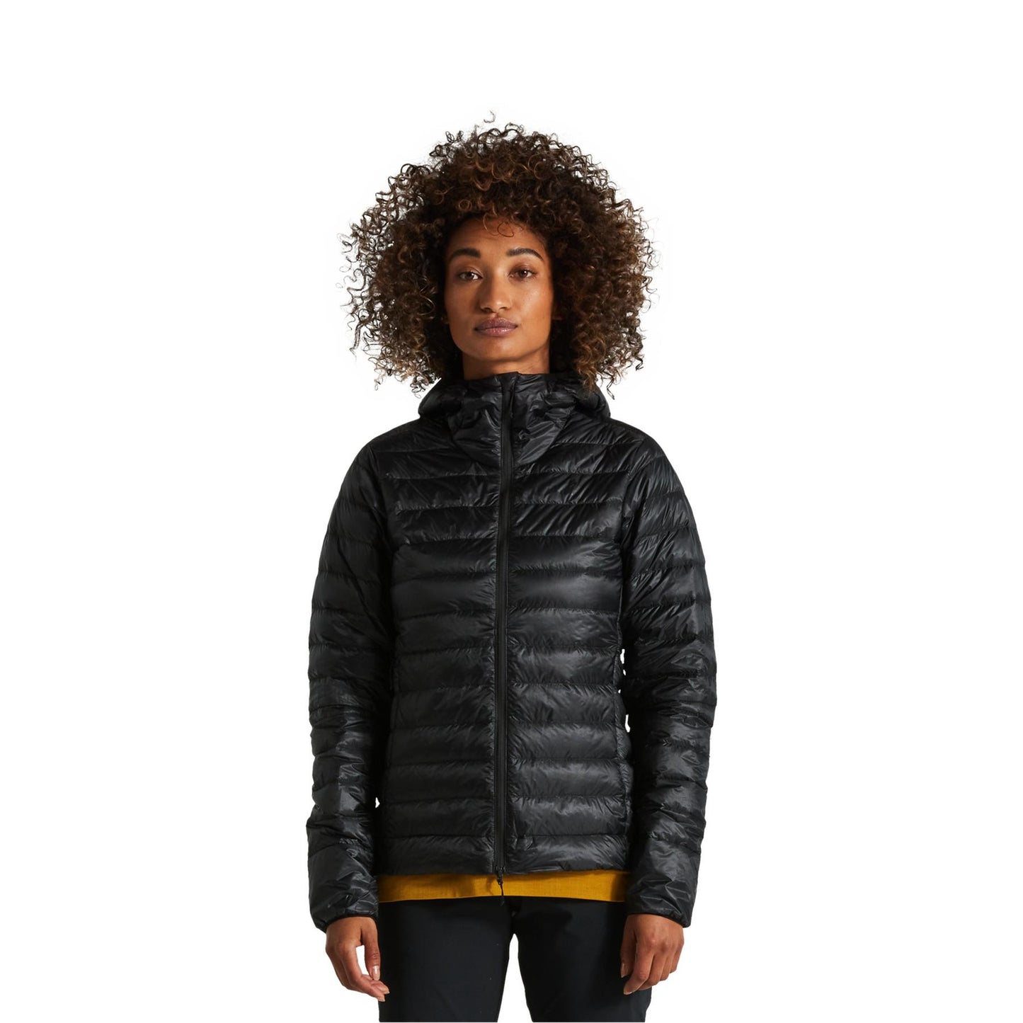 Women's Packable Down Jacket in Black