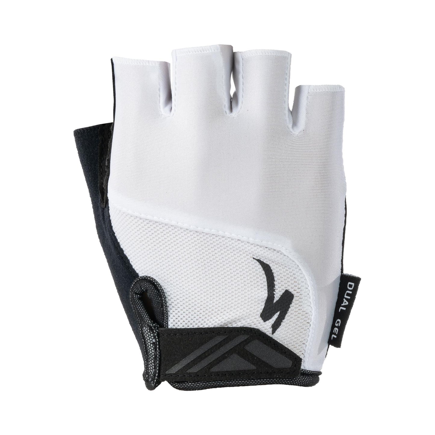 Men's Body Geometry Dual-Gel Short Finger Gloves in White