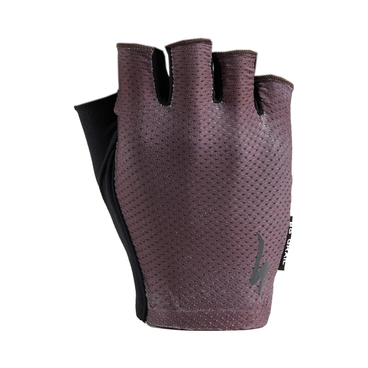 Men's Body Geometry Grail Short Finger Gloves in Cast Umber