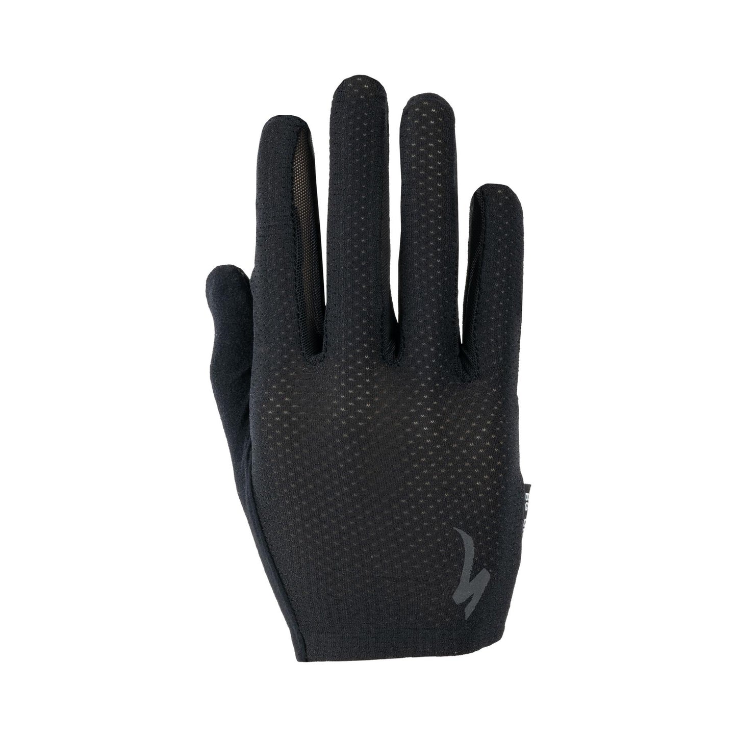 Men's Body Geometry Grail Long Finger Gloves in Black