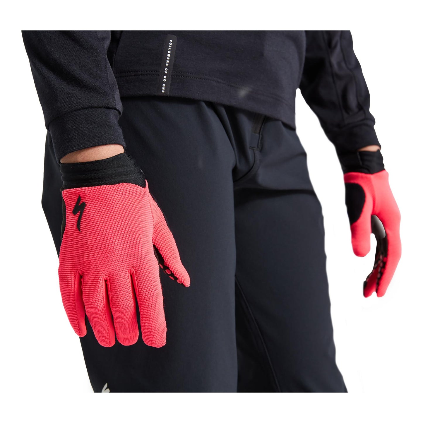 Youth Trail Gloves in Imperial Red