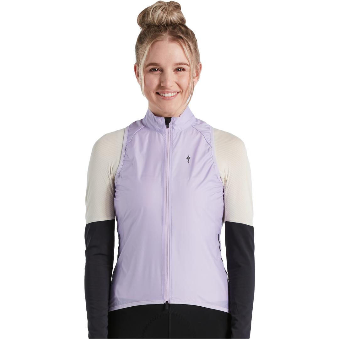 Women's SL Pro Wind Gilet in UV Lilac