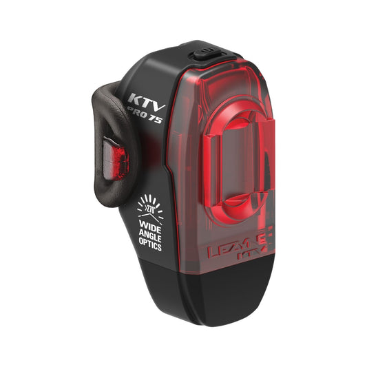 LEZYNE LED PRO REAR - BLACK 75 LUMEN, USB RECHARGEABLE, CO-MOLD BODY, Y13