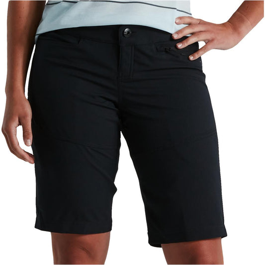 Women's Trail Shorts with Liner in Black
