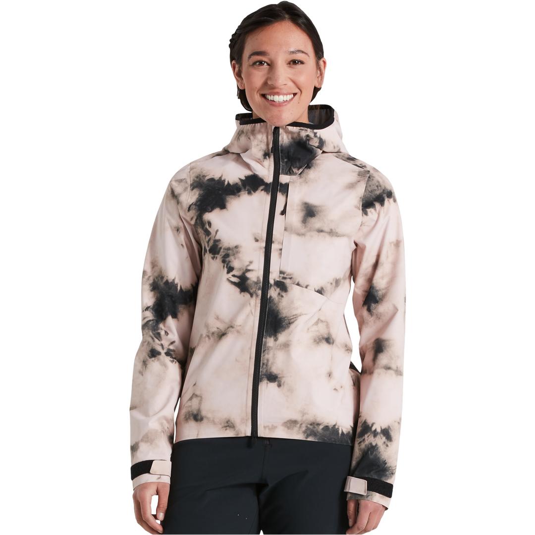 Women's Altered-Edition Trail Rain Jacket in Blush
