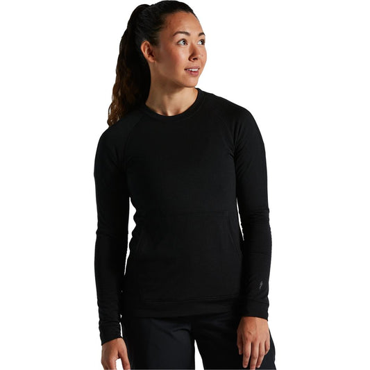 Women's Trail Thermal Jersey in Black