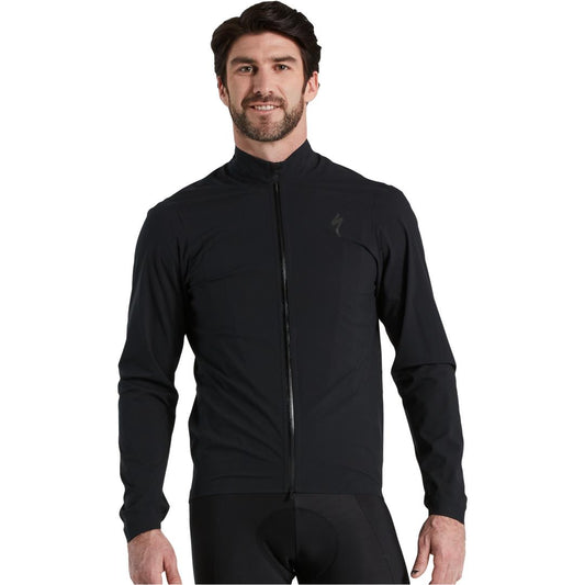 Men's RBX Comp Rain Jacket in Black