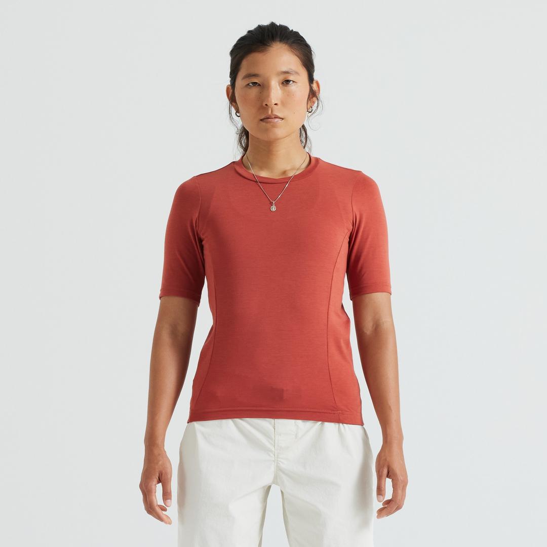 Women's ADV Short Sleeve Jersey in Terra Cotta