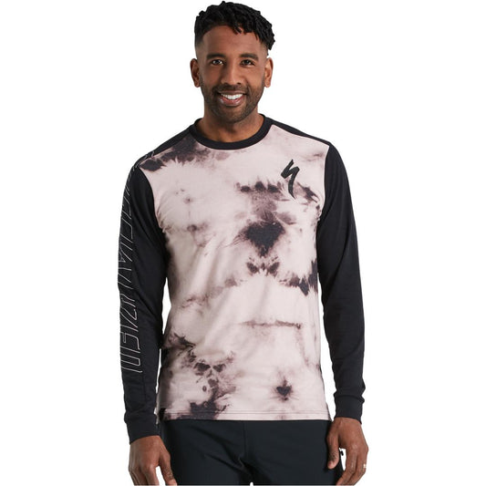 Men's Altered-Edition Trail Long Sleeve Jersey in Blush