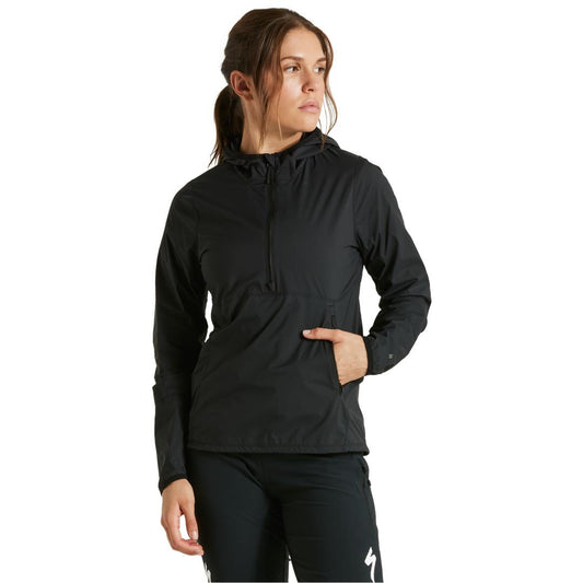 Women's Trail Wind Jacket in Black