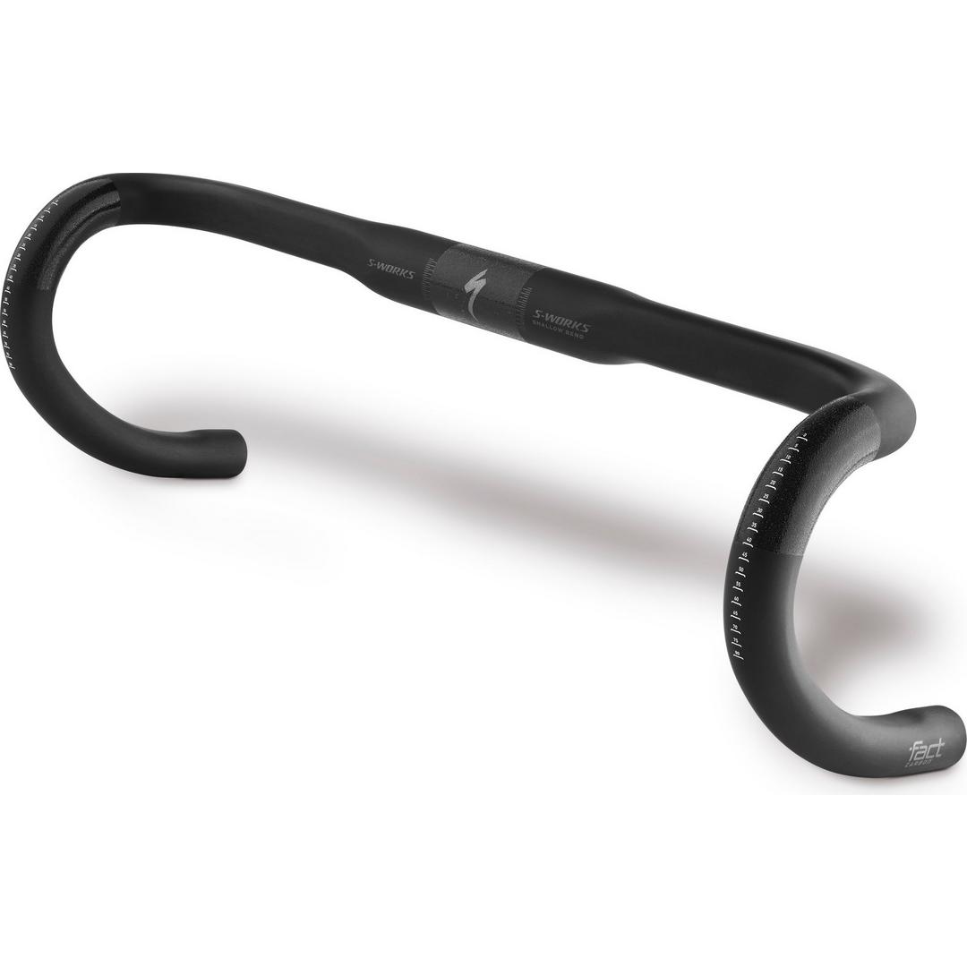 S-Works Shallow Bend Carbon Handlebars in BlackCharcoal