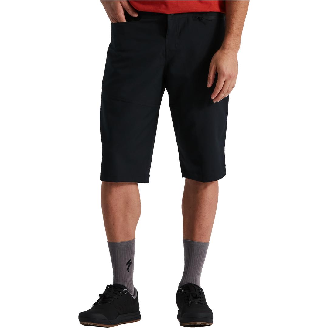 Men's Trail Shorts with Liner in Black