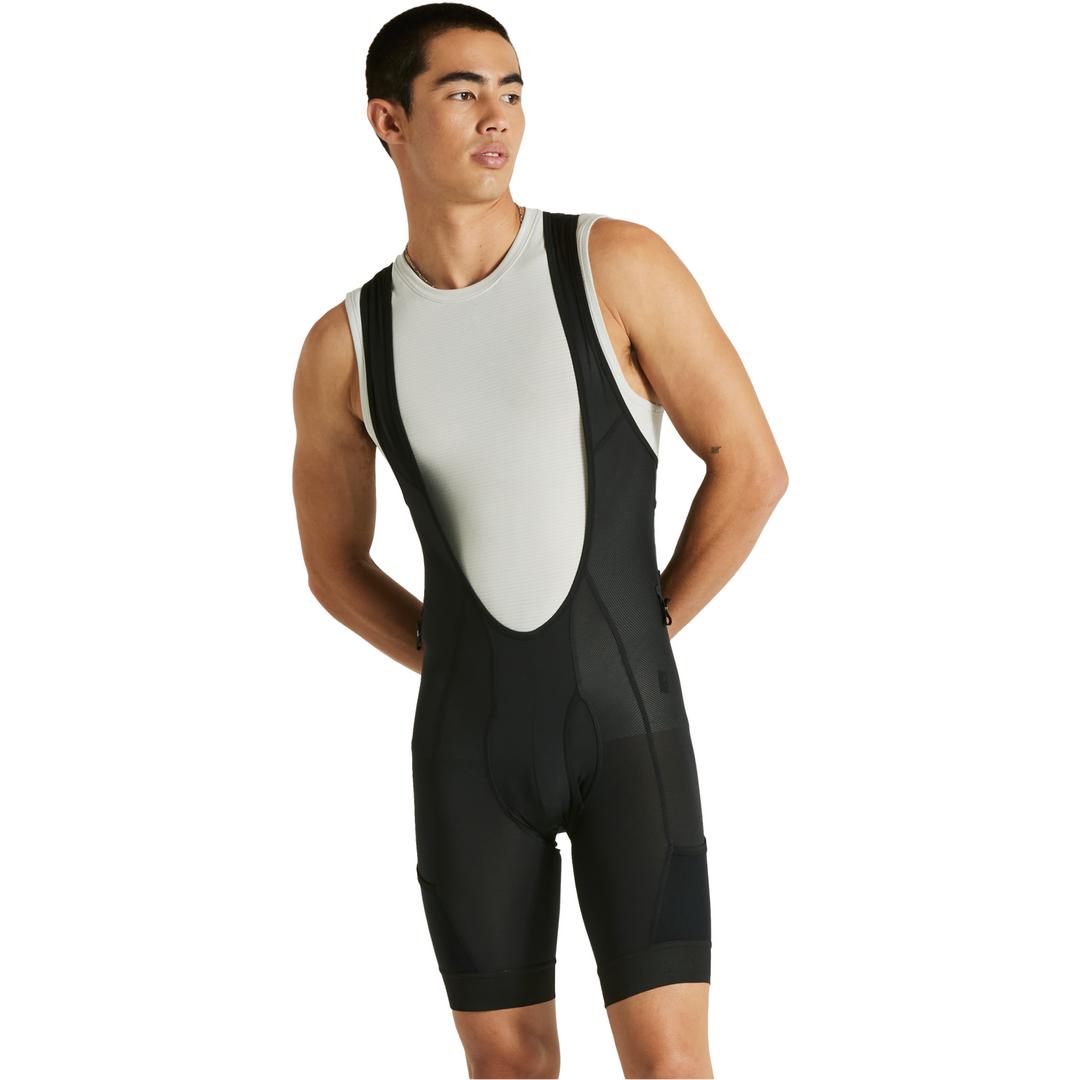 Men's Mountain Liner Bib Shorts with Swat‰ã¢ in Black