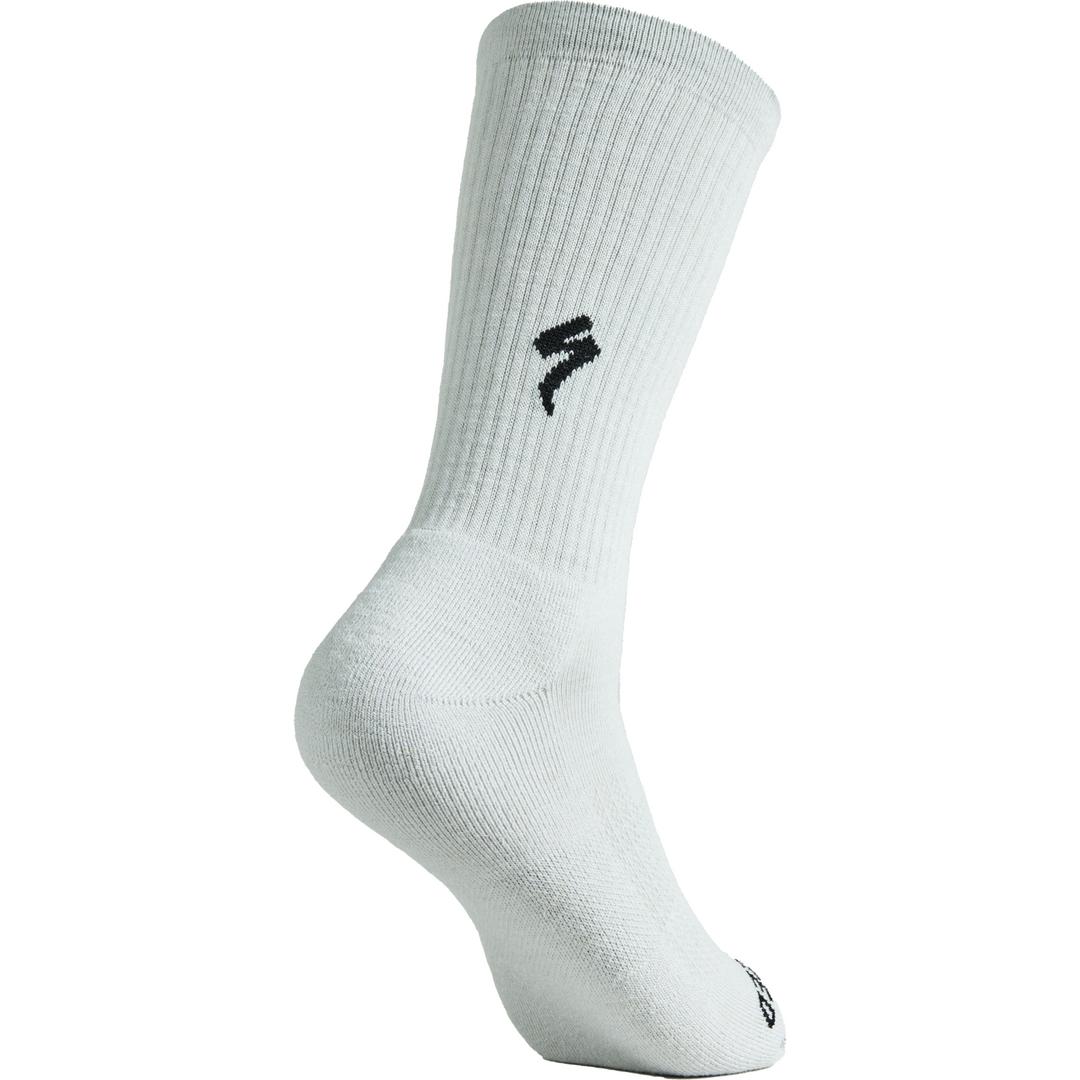 Merino Midweight Tall Socks in Dove Grey