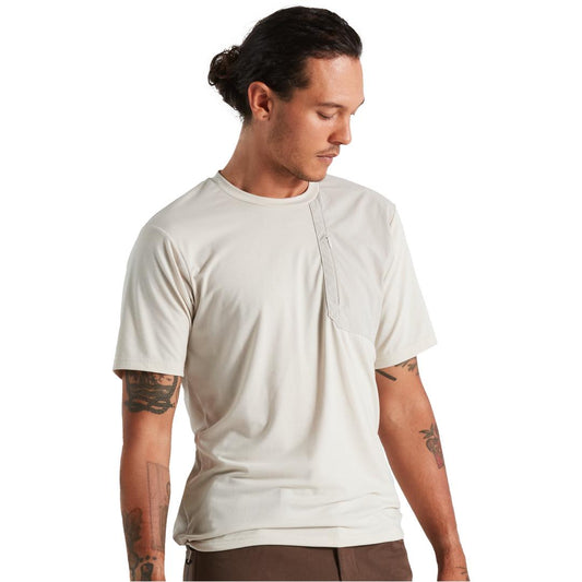 Men's ADV Air Short Sleeve Jersey in White Mountains