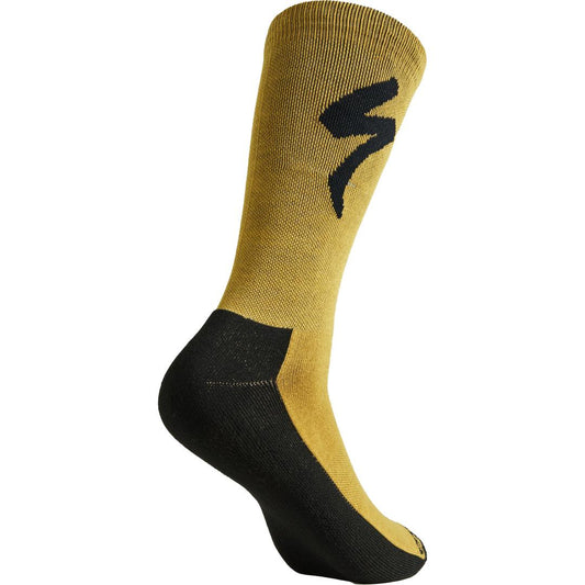 PrimaLoft¬ Lightweight Tall Logo Socks in Harvest Gold